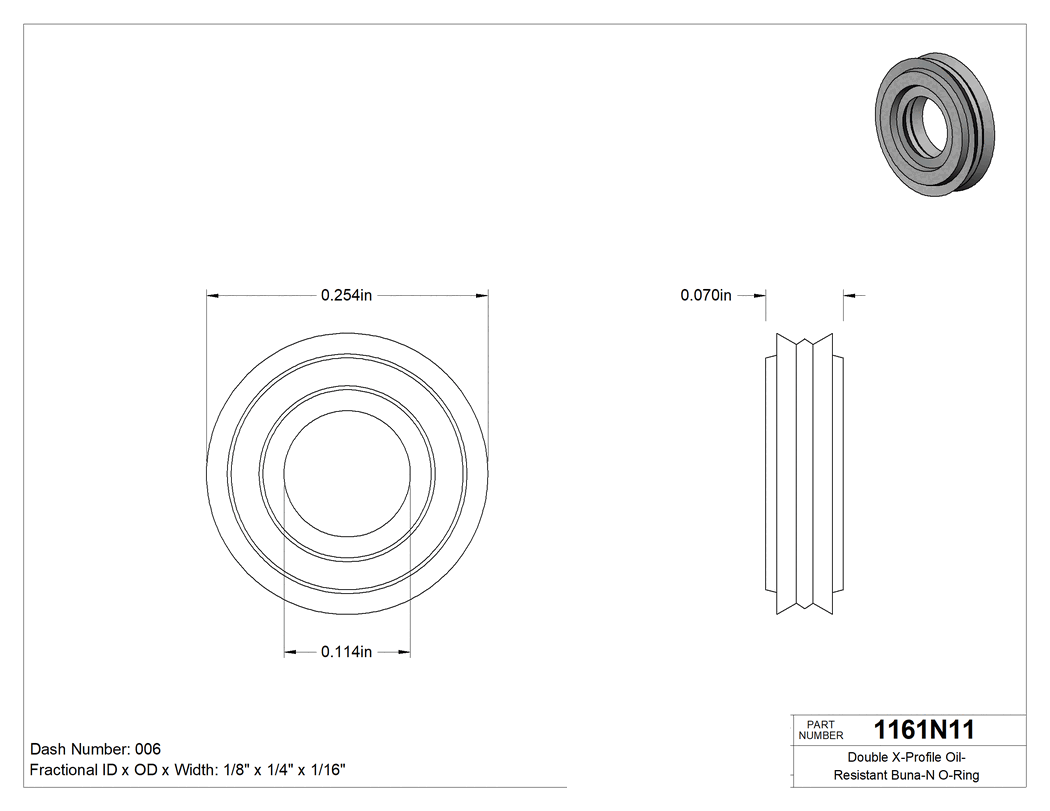 Technical drawing - 1161N11
